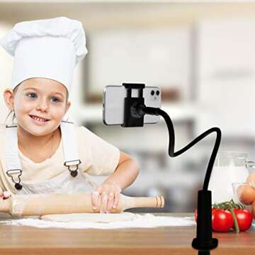 Aduro Adjustable Phone Holder for All Smartphones - Blue