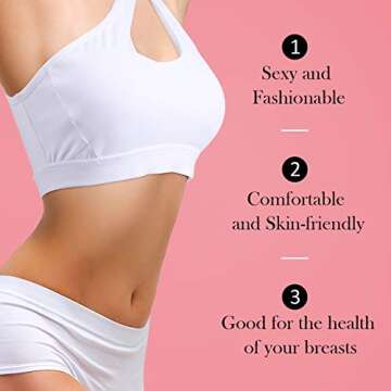 Geyoga 2 Pieces Women One Shoulder Sports Bra One Strap Bra Sports Tank Tops for Yoga Gym Running Workout (White, Black)