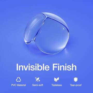 Corner Protectors Guards - Furniture Corner Guard & Edge Safety Bumpers - Baby Proof Bumper & Cushion to Cover Sharp Furniture & Table Edges - Clear and Transparent - (12 Pack)