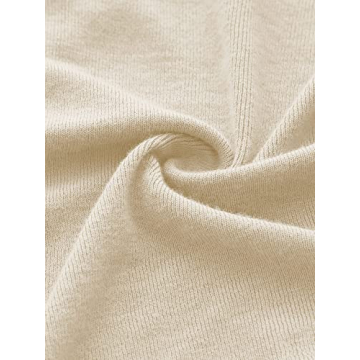 Floerns Long Sleeve Crop Ruched T-Shirt Tops for Women