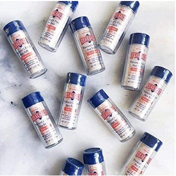 Redmond Real Sea Salt Pocket Shaker 6 Pack for Travel and Home