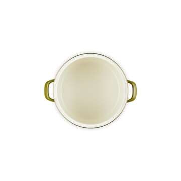 Le Creuset Enamel on Steel Stockpot, 10 qt., Olive