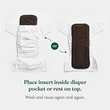Naturally Nature Cloth Diaper Inserts Pack of 12