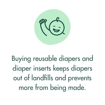 Naturally Nature Cloth Diaper Inserts Pack of 12