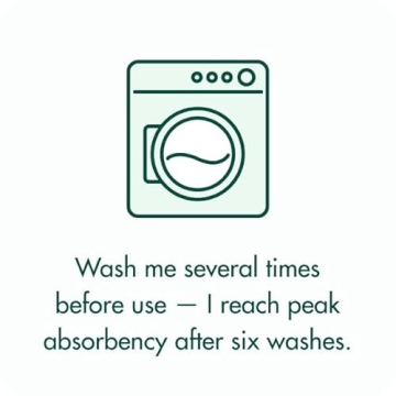 Naturally Nature Cloth Diaper Inserts Pack of 12