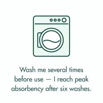 Naturally Nature Cloth Diaper Inserts Pack of 12