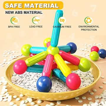 Educational Magnetic Blocks for Toddlers - Looivo Starter Set