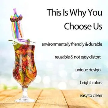 25 Reusable Art Painting Straws for Sip and Paint Brushes Birthday Party Supplies Decorations Favors,Welcome Back to School Party Supplies Gift with 2 Cleaning Brushes