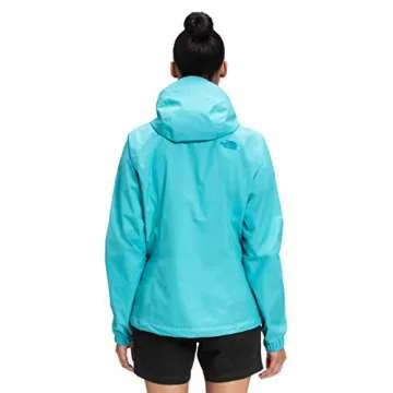 THE NORTH FACE Women's Resolve 2 Rain Jacket (Standard and Plus Size), Maui Blue, Medium