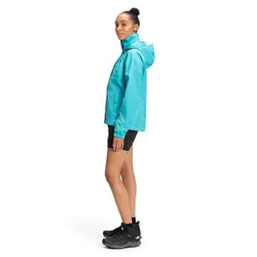THE NORTH FACE Women's Resolve 2 Rain Jacket (Standard and Plus Size), Maui Blue, Medium