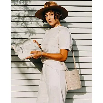 Trendy Vegan Leather Mini Bucket Crossbody Bag for Women