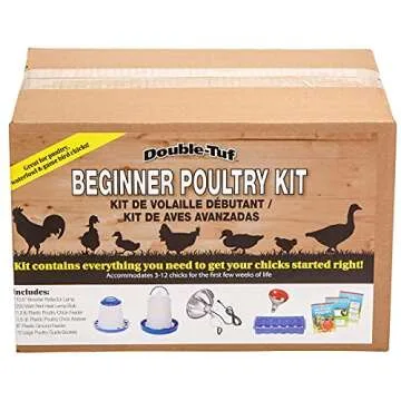 Double-Tuf Chicken Starter Kit for Beginner Poultry Keepers