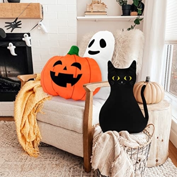 Percozzi Halloween Ghost Pillow Set for Festive Decor