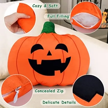 Percozzi Halloween Ghost Pillow Set for Festive Decor