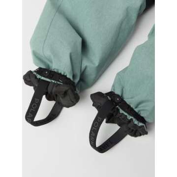 Polarn O. Pyret ARCTIC EXPLORER WATERPROOF SNOWSUIT (2-6YRS) - 4-5 years/Dark Forest