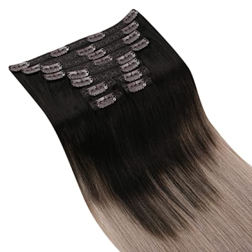 Ugeat 20 Inch Clip-in Balayage Extensions for Effortless Glam