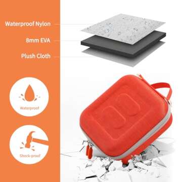 Travel Case for Kids Mini Audio Player - Durable & Portable