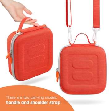 Travel Case for Kids Mini Audio Player - Durable & Portable