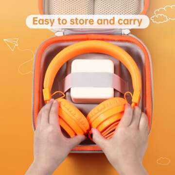 Travel Case for Kids Mini Audio Player - Durable & Portable