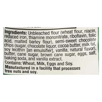 Tate's Bake Shop Tiny Tate's Bite Size Chocolate Chip Cookies - 12 Delicious Bags