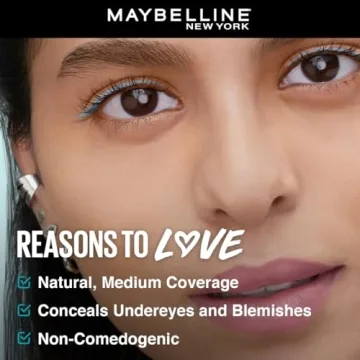 Maybelline New York Fit Me Liquid Concealer Makeup, Natural Coverage, Lightweight, Conceals, Covers Oil-Free, Light, 1 Count (Packaging May Vary)