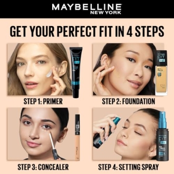 Maybelline New York Fit Me Liquid Concealer Makeup, Natural Coverage, Lightweight, Conceals, Covers Oil-Free, Light, 1 Count (Packaging May Vary)