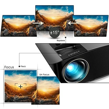 GooDee Smart 4K Projector for Stunning Home Entertainment