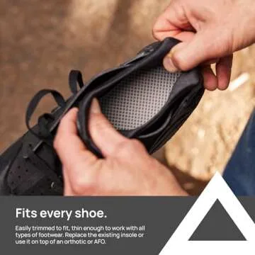 Naboso Neuro Sensory Insole, Thin Men's and Women's Textured Shoe Inserts That Best Stimulate The Feet to Improve Balance and Reduce Falls. Medical Grade Insoles, Neuropathy, Plantar Fasciitis.