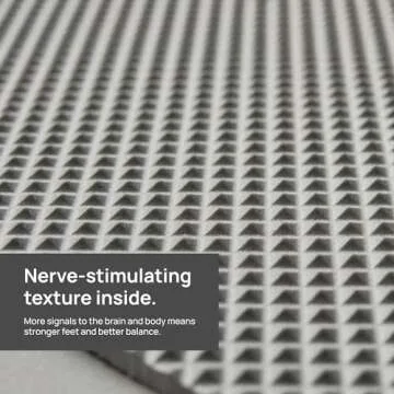 Naboso Neuro Sensory Insole, Thin Men's and Women's Textured Shoe Inserts That Best Stimulate The Feet to Improve Balance and Reduce Falls. Medical Grade Insoles, Neuropathy, Plantar Fasciitis.