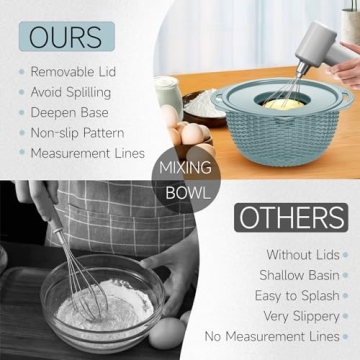 Versatile 4-in-1 Strainer Bowl Set for Effortless Meal Prep