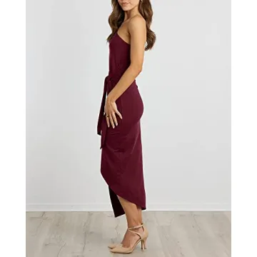 Elegant Long Sleeve One Shoulder Cocktail Dress for Women