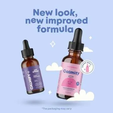 JoySpring Magnesium Citrate & Glycinate Liquid for Kids - Sugar Gluten Free Magnesium for Kids & Teens | L-Theanine & Chamomile Liquid Blend Supplement (1 fl oz) 30 Servings