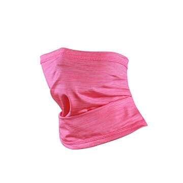 Ligart Face Scarf Mask,Breathable Bandana,Neck Gaiter,Sun UV Protection (W)