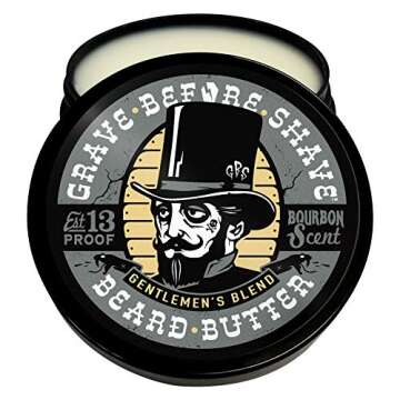 Grave Before Shave Gentlemen's Blend Beard Butter - Sandalwood Bourbon Scent