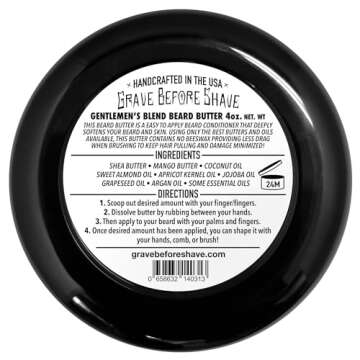 Gentlemen's Blend Beard Butter - Sandalwood Bourbon