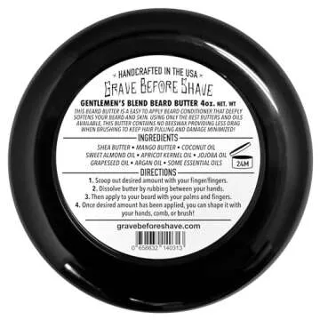 Gentlemen's Blend Beard Butter - Sandalwood Bourbon