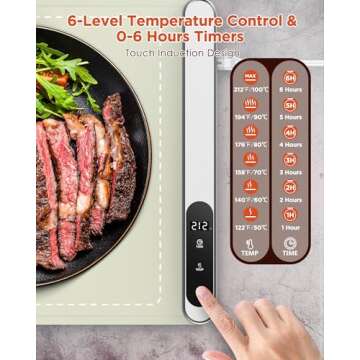 High-Tech FEPPO Food Warming Mat for Fast Heating