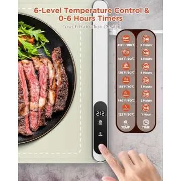 High-Tech FEPPO Food Warming Mat for Fast Heating