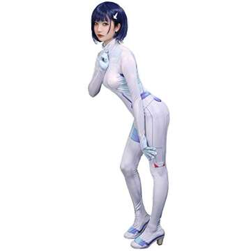 Cosplay.fm Women's Cosplay Costume Spandex Bodysuit (XL, Multicolored)