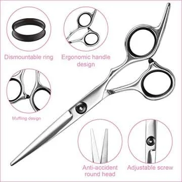 Professional Hair Cutting Scissors Kit for Easy Styling