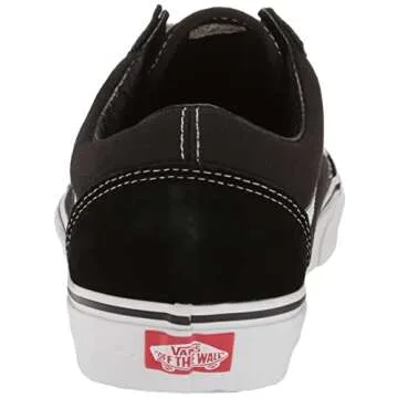 Vans Old Skool Leather, Unisex Adults’ Low-Top Trainers, Black (Black/White), 2.5 UK