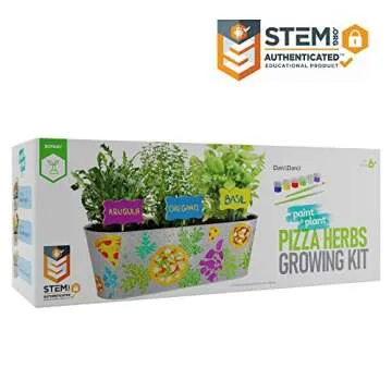 Paint & Plant Herb Growing Kit for Kids - STEM Fun
