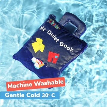 Jollybaby Soft Busy Book for Engaging Toddler Fun