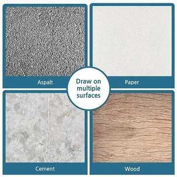 HA SHI Soft Chalk Pastels 24 Assorted Colors Non Toxic Art Supplies