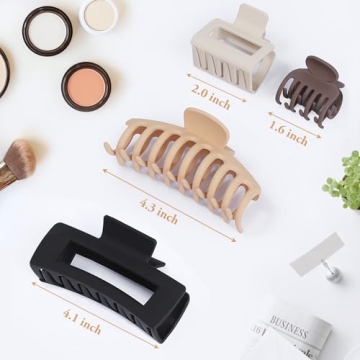 NEW LIVE Hair Clip Set - 16 Count Hair Claws