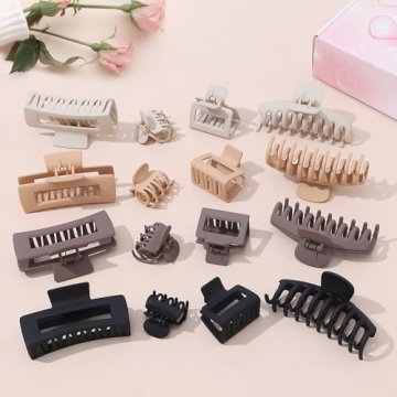NEW LIVE Hair Clip Set - 16 Count Hair Claws