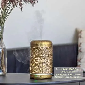 Unique 250ML Essential Oil Diffuser - Auto Shut-Off