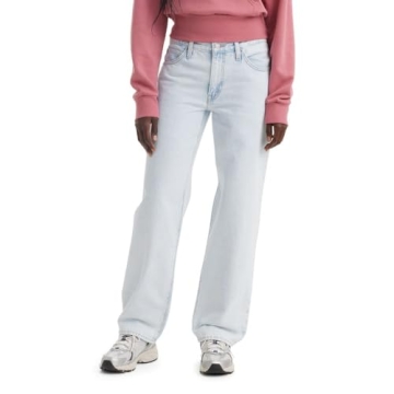 Levi's Women's 94 Baggy Pants - Chic Corduroy Style and Relaxed Fit, Darkest Spruce, Sizes Available...