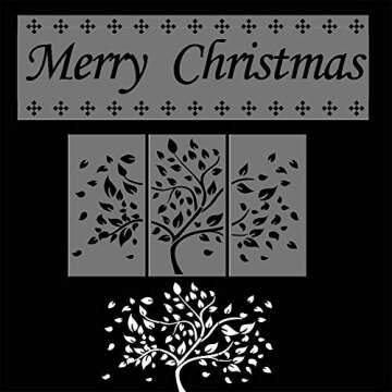 15 Pack 6 Mil Clear Mylar Stencil Sheets, 12" x 24" Blank Stencils, Reusable Template Material, Make Your Own Stencil Compatible Vinyl Cutting Machine