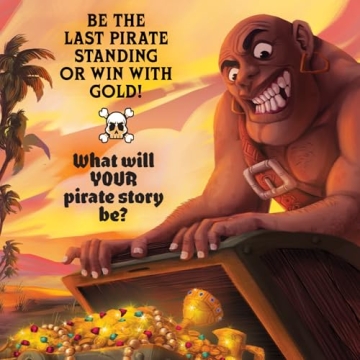 Booty Dice Pirate Game for Family Fun | 2-6 Players